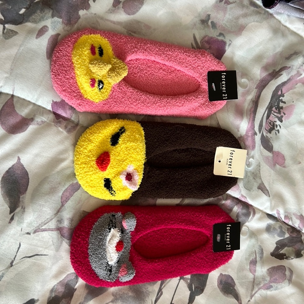 Slipper socks Bundle of 3 pair